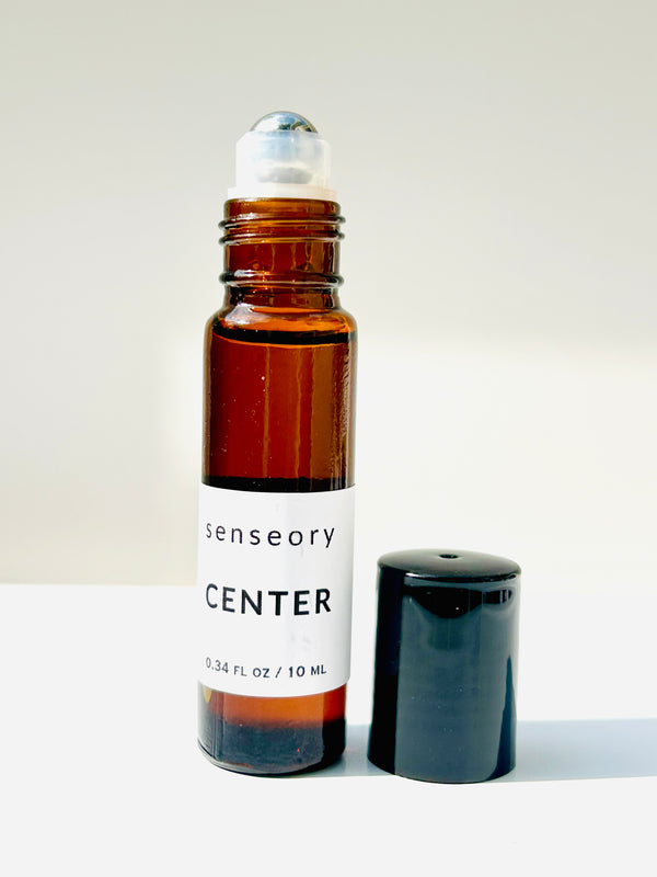 ROLL-ON.  Center Essential Oil Blend $24