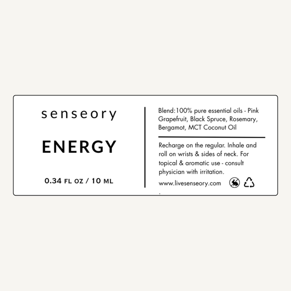 ROLL-ON.  ENERGY Essential Oil $25