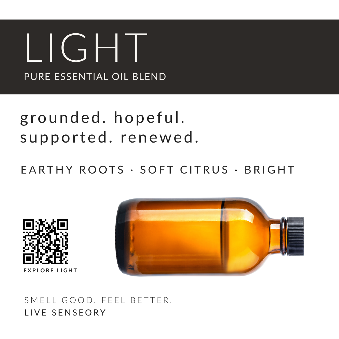 DROPPER.  LIGHT Essential Oil