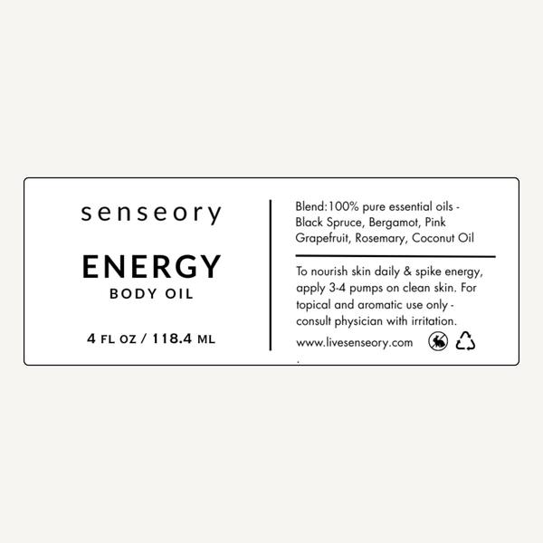 BODY OIL. ENERGY daily ritual $40