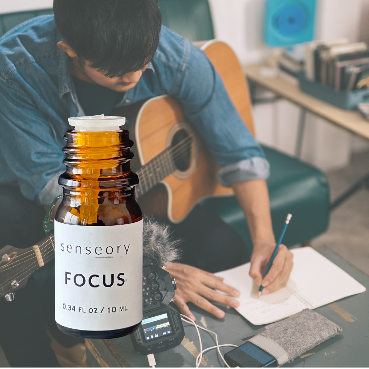 DROPPER.  FOCUS Essential Oil