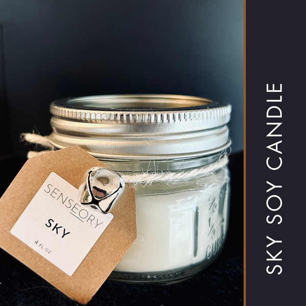 CANDLE. Sky 4 oz - Seasonal $8